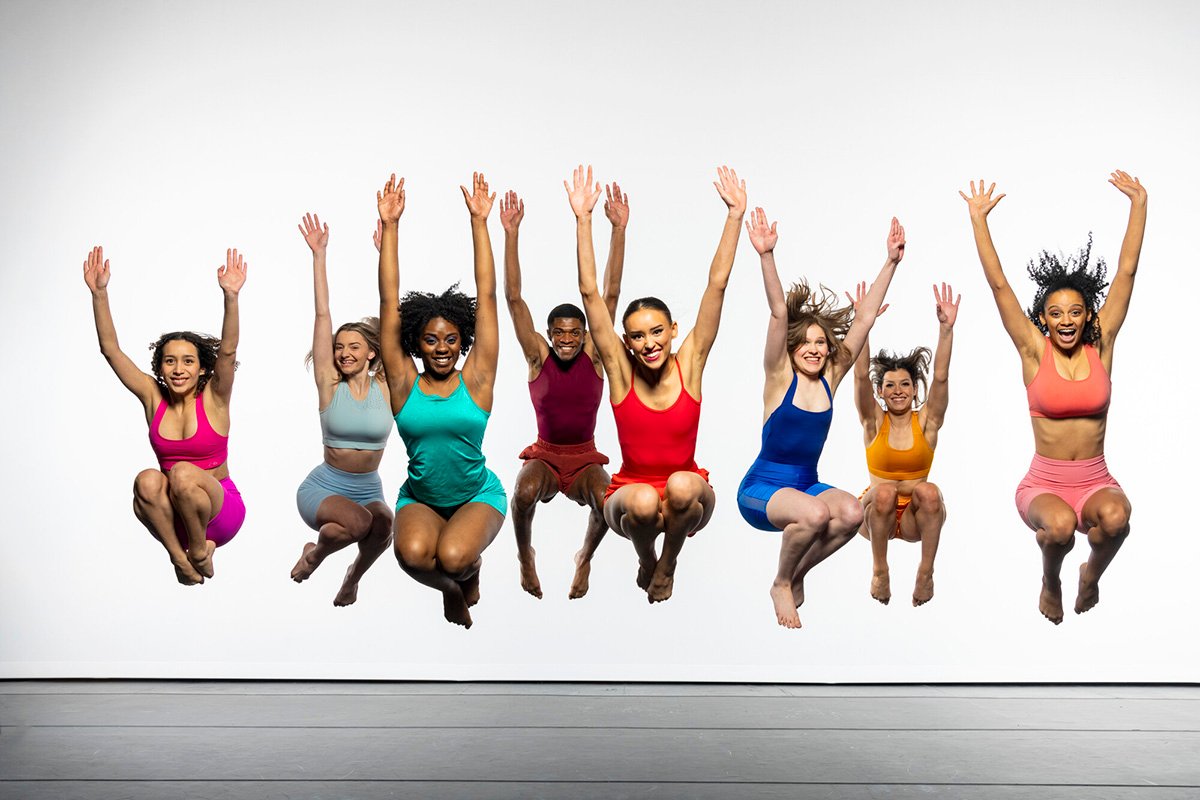 Collin Dance Ensemble (CDE) Leaping On Stage