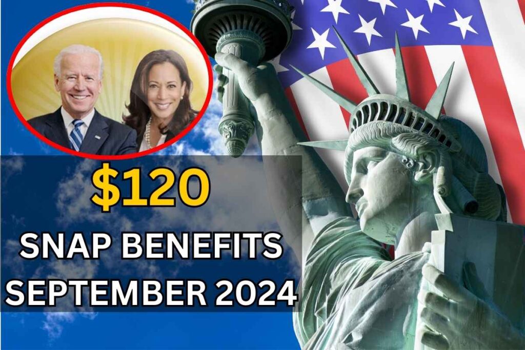 $120 SNAP Benefits In September 2024