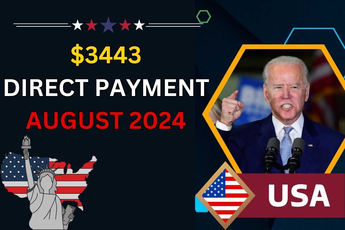 $3443 Direct Payment August 2024