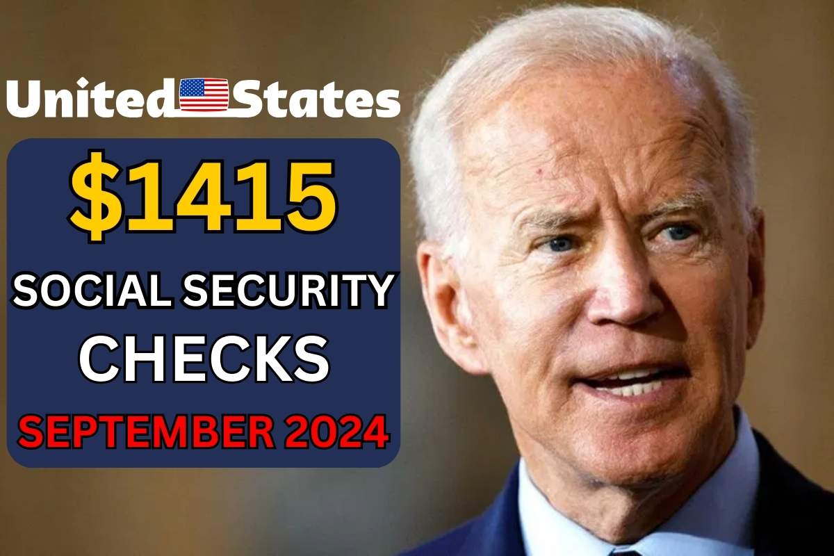 $1415 Social Security Checks Sep 2024