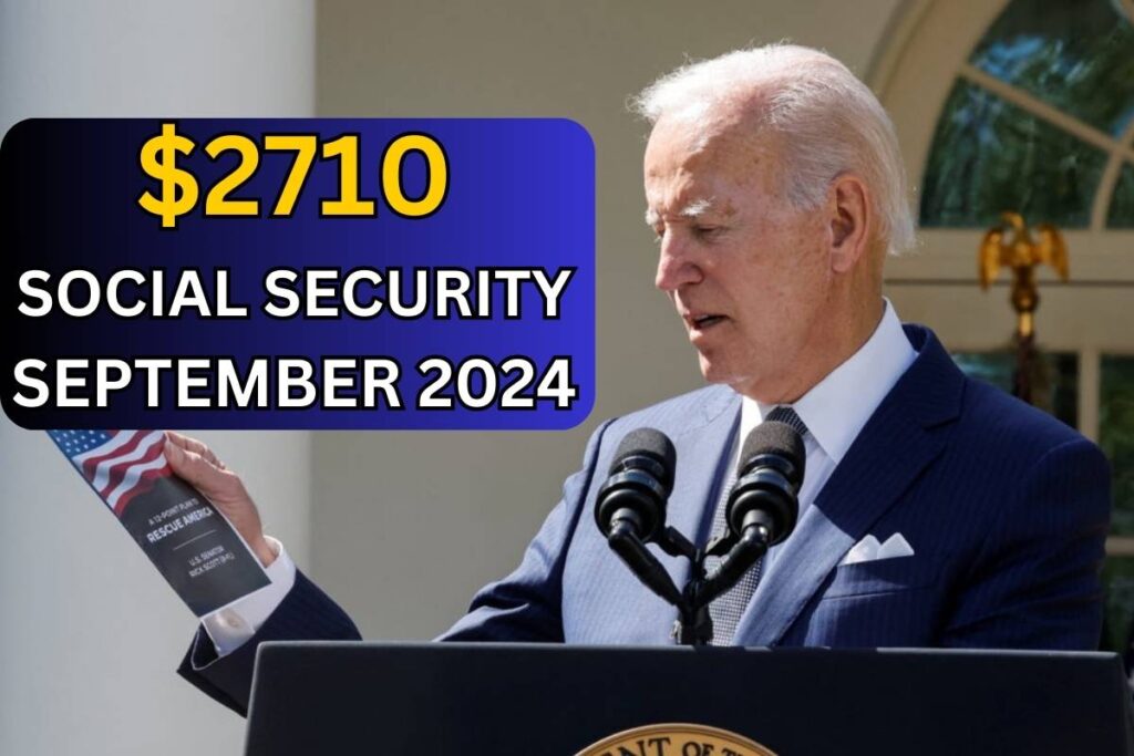 $2710 Social Security In September 2024