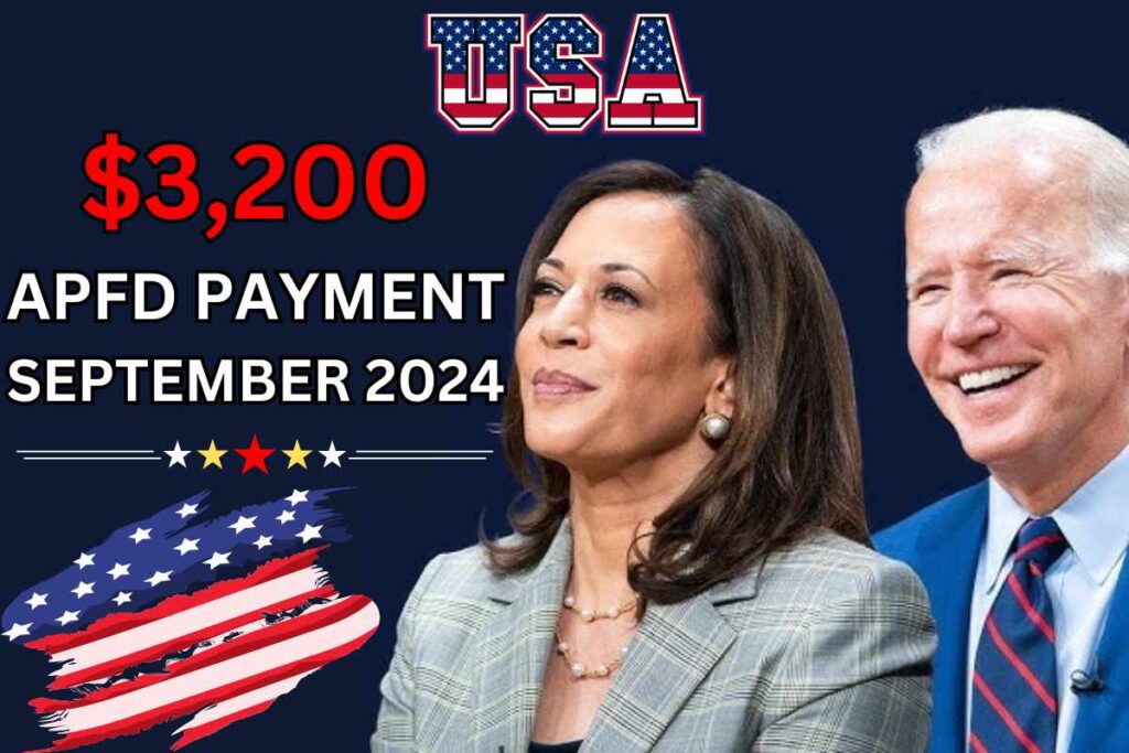 $3,200 APFD Payment September 2024