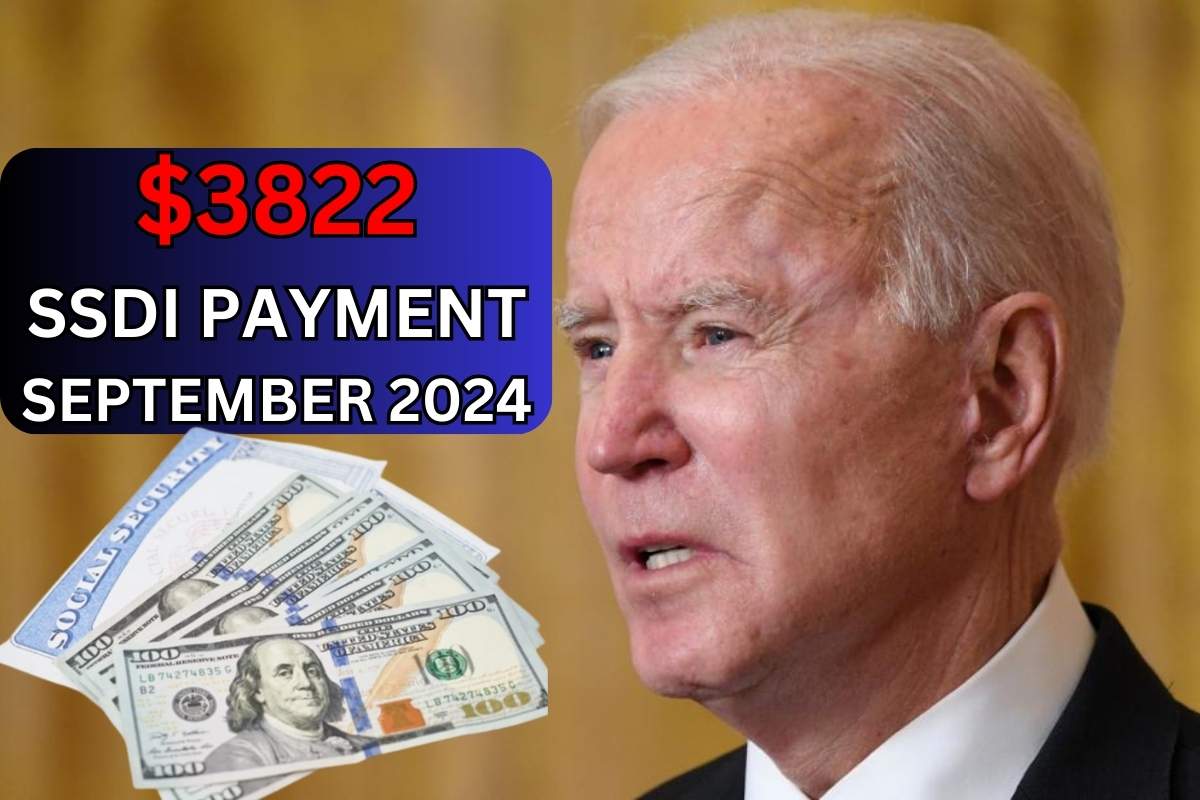 $3822 Payment In September 2024