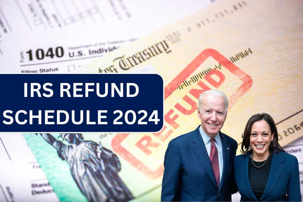 IRS Refund Schedule 2024 - Know Tax Refund Date, Chart & Calendar