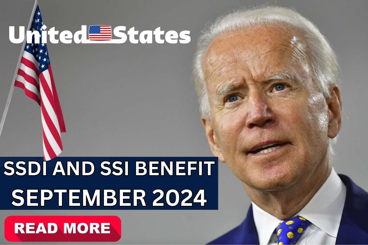 SSDI and SSI Benefit For people with disabilities September 2024